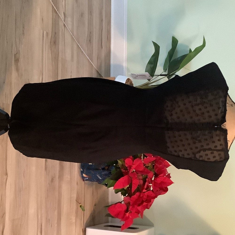 Calvin Klein Collection Black Midi Dress - Picture 4 of 7